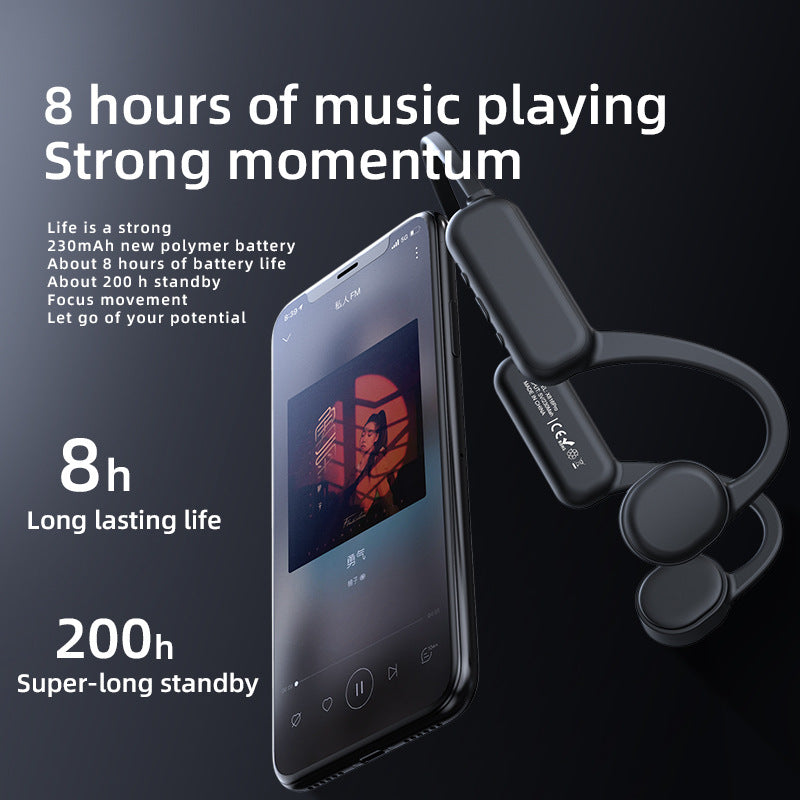 DG-X18 Pro 16G Memory 9D Stereo Sound Bone Conduction Sports Headphones IPX8 Waterproof Bluetooth 5.0 Earphones DG-X18 Pro 16G Memory 9D Stereo Sound Bone Conduction Sports Headphones IPX8 Waterproof Bluetooth 5.0 Earphones